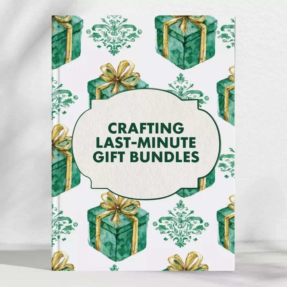 Crafting Last-Minute Gift Bundles That Wow | eBook on How to Make a Last-Minute Gift Bundle | Thoughtful Gifting Guide for Busy Creators, Entrepreneurs & DIY Lovers