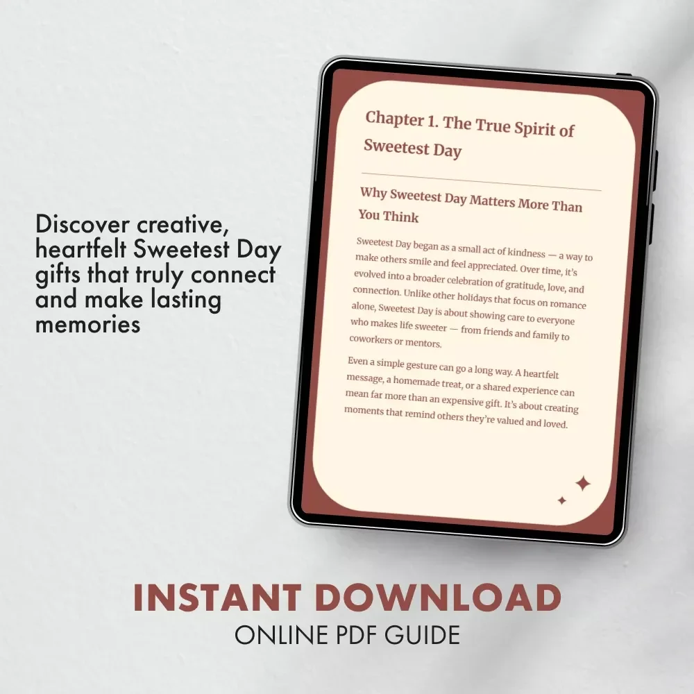 Sweetest Day Gifts That Make Hearts Smile | Digital Guide for Thoughtful Gift Giving, Creative Ideas & Meaningful Moments