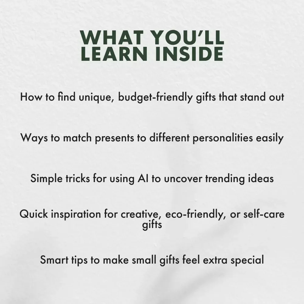 Gifts Under $30 That Delight | Top Gifts Under $30 eBook | Affordable Gift Ideas for Every Occasion | Budget-Friendly Digital Gift Guide