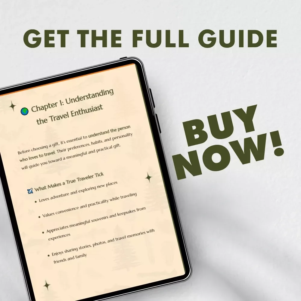 Gifts for People Who Love to Travel | Digital Guide for Choosing the Perfect Gift for a Person Who Likes to Travel | Printable eBook for Wanderlusters & Globetrotters