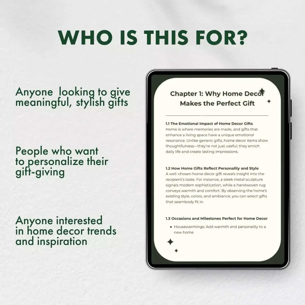 Home Decor Gift Ideas That Wow – A Complete Guide for Thoughtful Home Decor Gifts