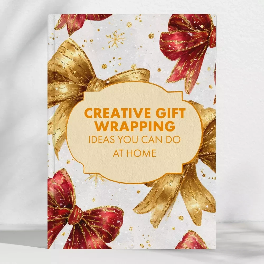 Creative Gift Wrapping Ideas You Can Do at Home | DIY Gift Wrapping Guide | Eco-Friendly Wrapping | Printable eBook | Creative Holiday Wrapping Inspiration