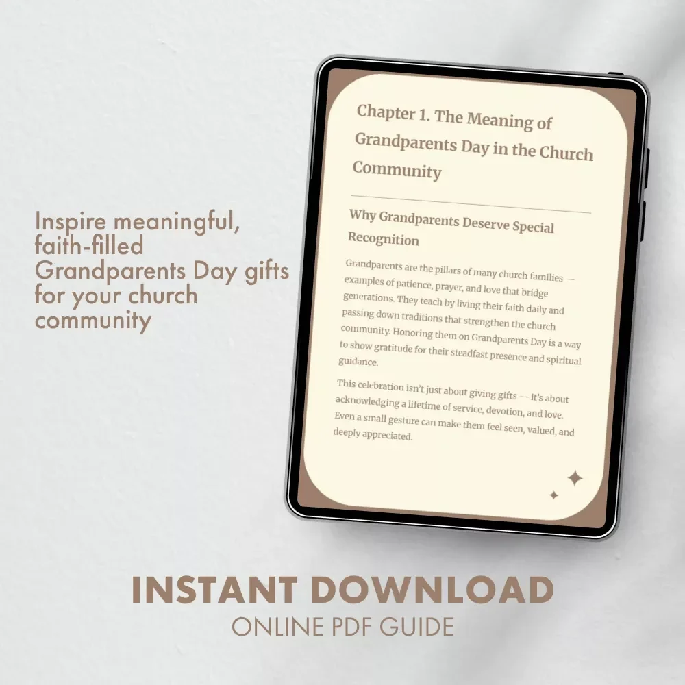 Grandparents Day Gifts for Church: A Guide to Meaningful, Faith-Based Celebrations