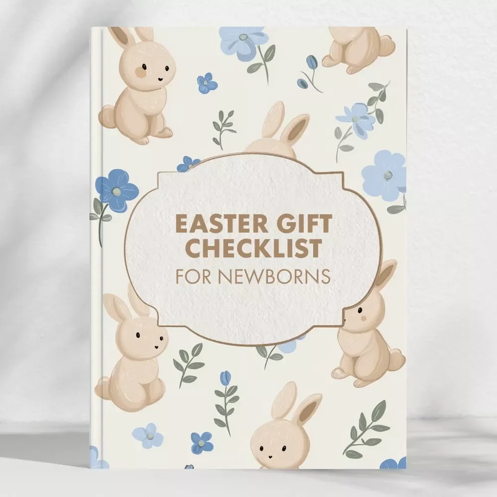 The Ultimate Easter Gift Checklist for Newborns | Printable Digital Download | Easter Gifts for Newborns | Baby Shower & First Easter Gift Guide