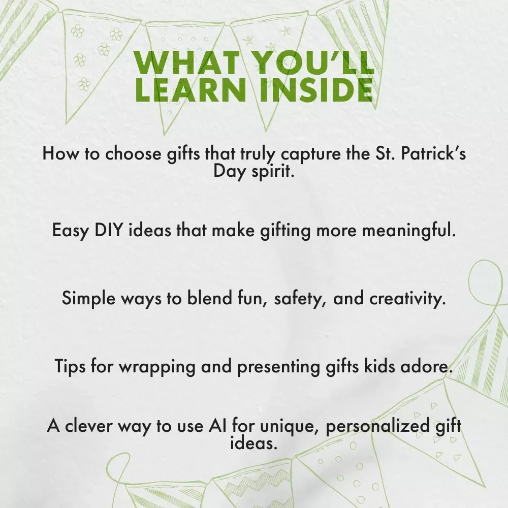 Lucky Finds: Fun and Creative St. Patrick’s Day Gifts for Kids | St. Patrick’s Day Gift Ideas, DIY Projects & Magical Family Fun Guide (Digital Download)