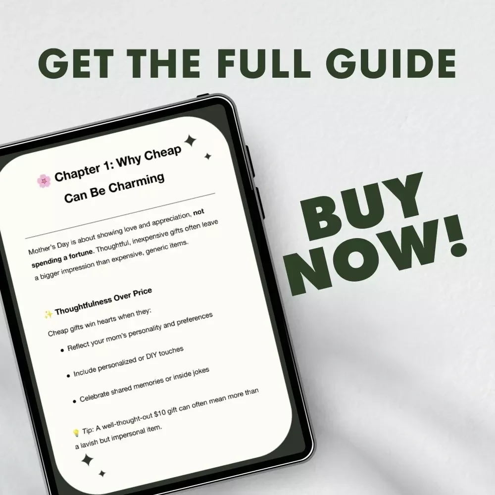 Heartfelt & Budget-Friendly Mother’s Day Gifts | Cheap Mother’s Day Gifts Guide | Thoughtful & Affordable Ideas for Every Mom