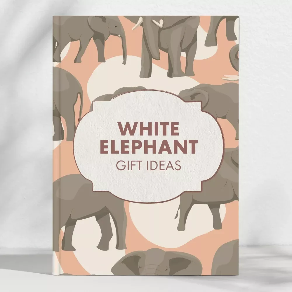 Gift Ideas for White Elephant | Fun Holiday Party eBook | Digital Guide with white elephant gift rules, Creative Exchange Ideas & Budget Tips | Printable PDF Download