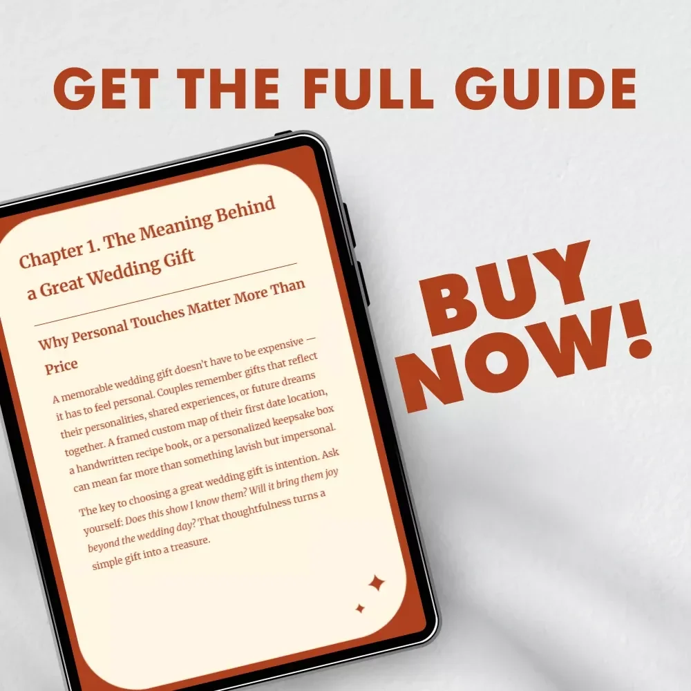 Wedding Gift Ideas That Truly Stand Out - Creative & Personalized Gift Guide