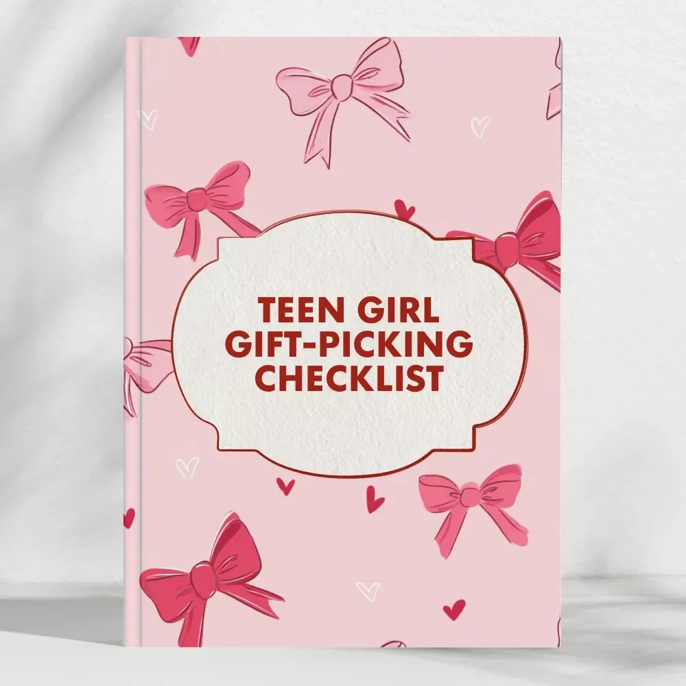 Teen Girl Gift-Picking Checklist | Printable Digital Download | How to Pick Gifts for a Teen Girl | Gift Guide for Teens | Thoughtful & Trendy Gift Ideas
