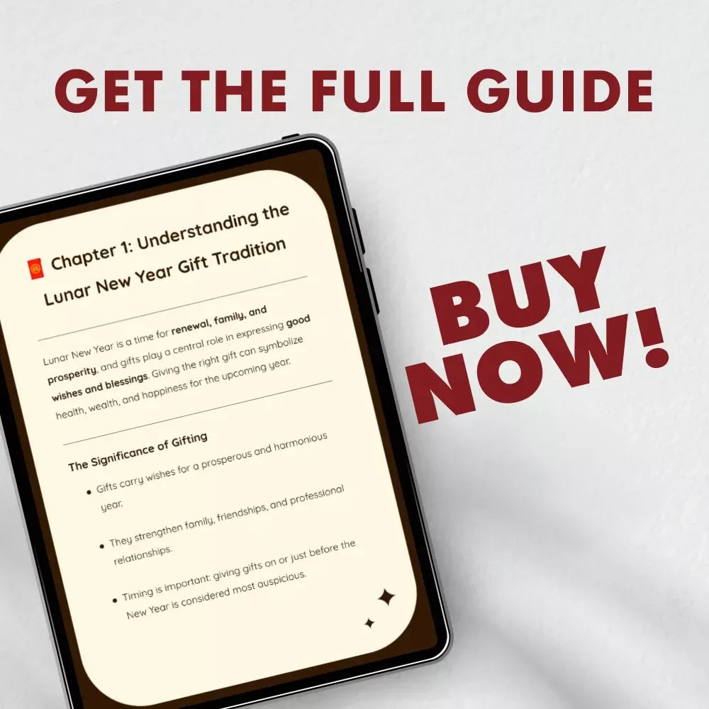 Lunar New Year Gifts Guide | Digital Download | Lunar New Year Gift Ideas, Traditions, and AI Personalization Tips for Perfect Gifting