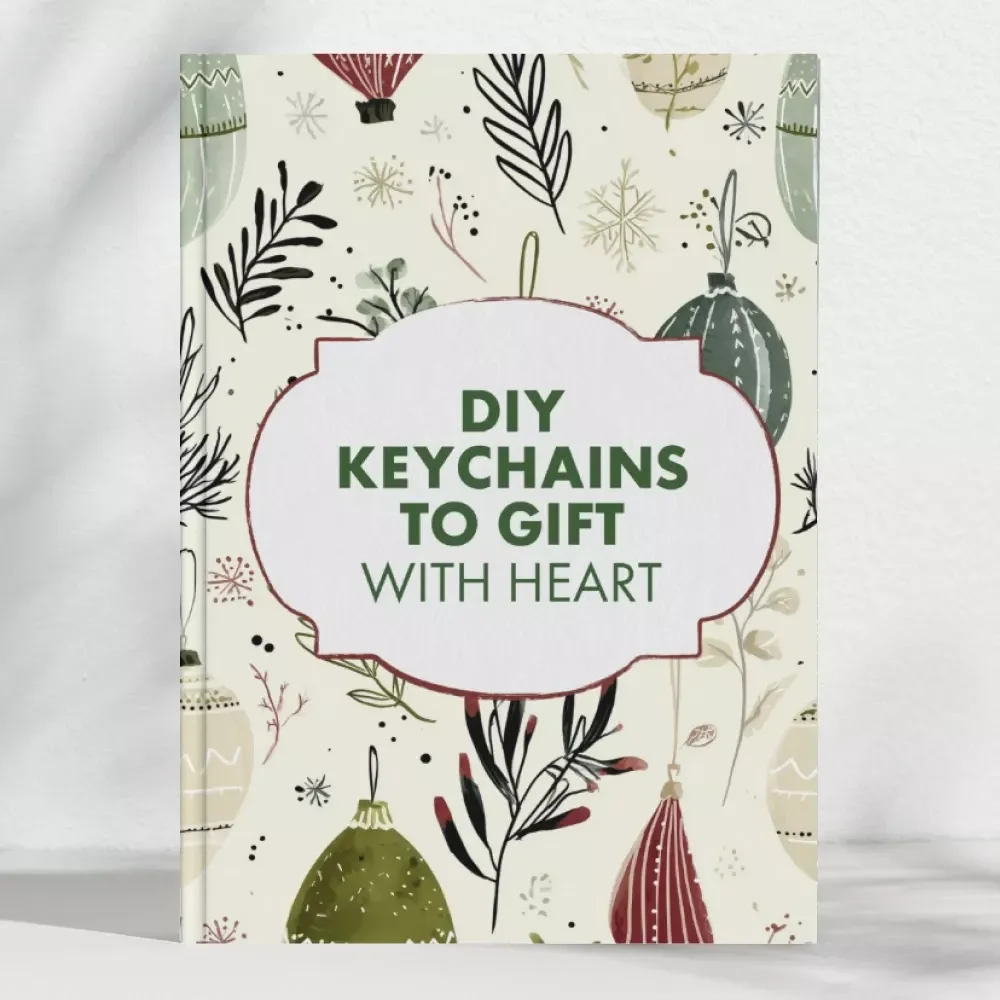 DIY Keychains to Gift with Heart | Digital Crafting Guide for Handmade Keychains | Tips for DIY Keychains to Give as a Gift | Personalized Keychain Tutorial for Creative Crafters
