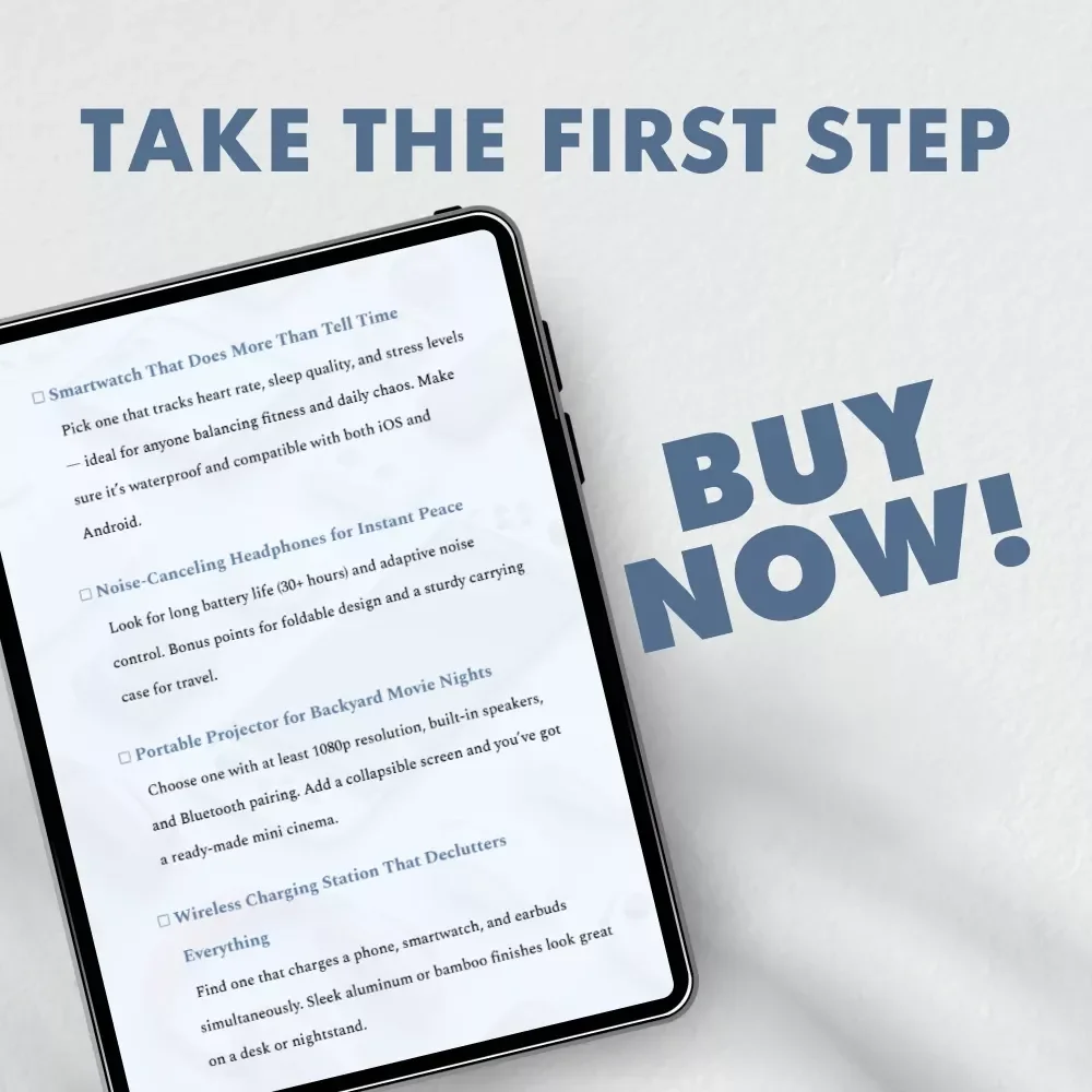 Top 10 Electronic Gifts That Actually Impress | Digital Checklist for Gift Ideas, Tech Lovers & Smart Shoppers | Best Gadgets Guide 2025 | Instant Download