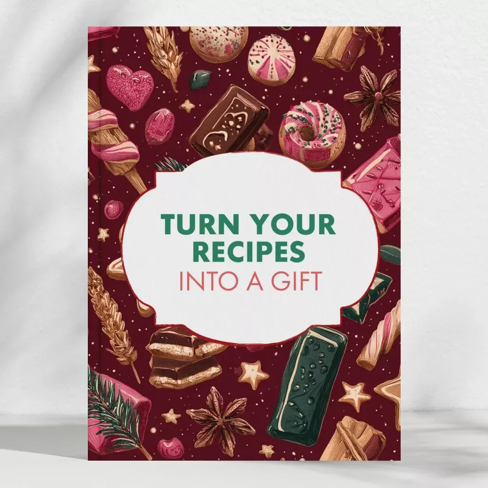 Turn Your Recipes into a Gift | Digital Recipe Book Guide | eBook for Creating Personalized Homemade Recipe Gifts | DIY Cookbook Template & Checklist for Food Lovers and Creators