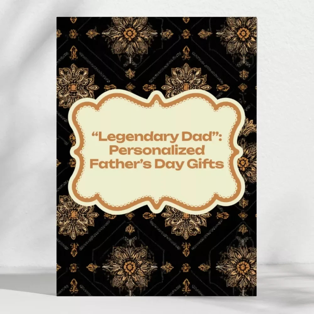 “Legendary Dad”: Personalized Father’s Day Gifts | Ultimate Checklist for Meaningful, Custom Father’s Day Surprises | Digital Download Guide for Thoughtful Gift Givers