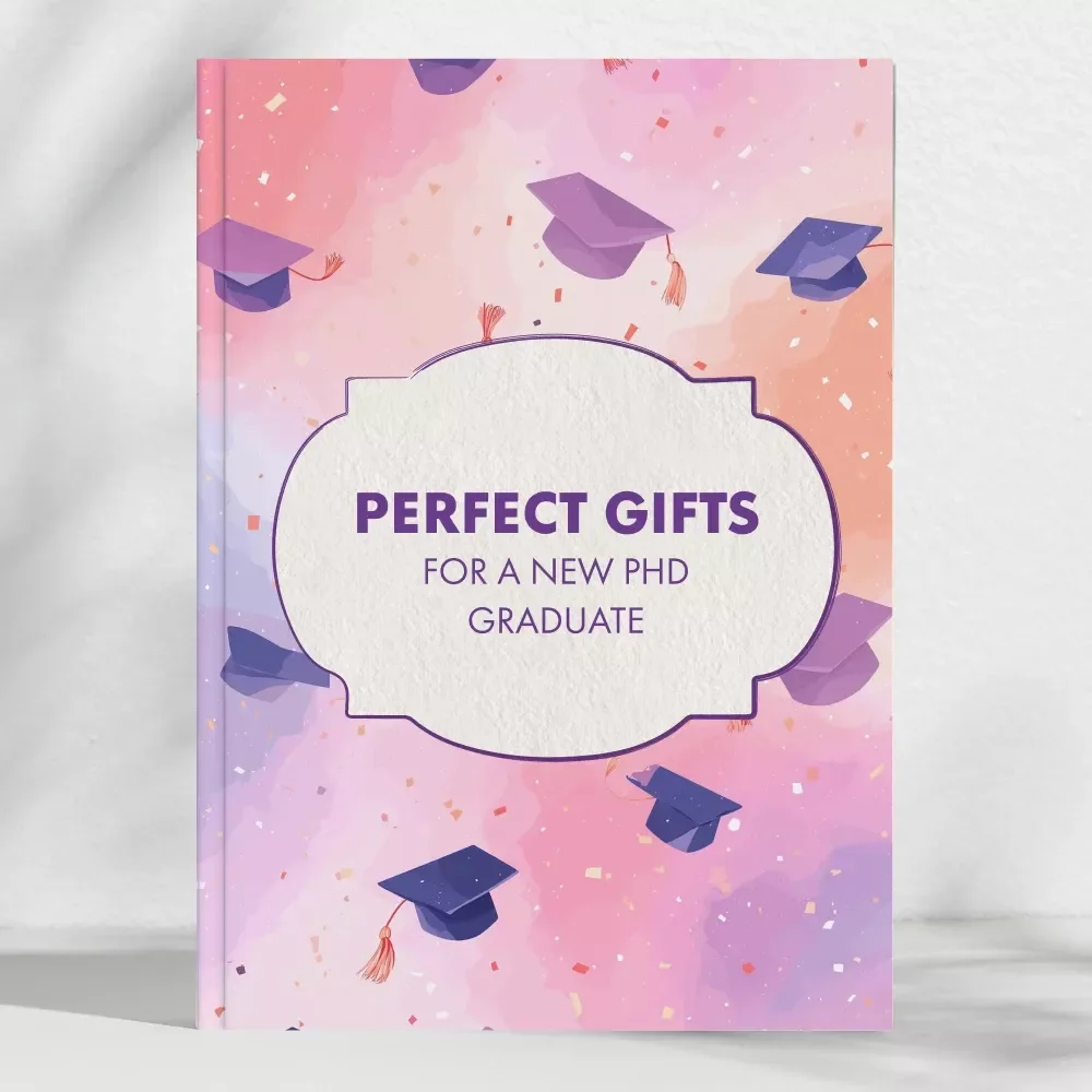 Perfect Gifts for a New PhD Graduate | Printable Checklist for Unique and Thoughtful Gifts for a Doctorate Graduate | Digital Download Guide