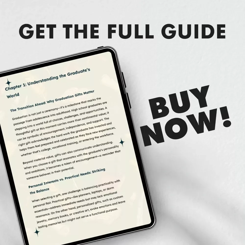 Mark the Moment: Graduation Gift Ideas | Digital Guide for Unique High School Graduation Gifts, Thoughtful Keepsakes & AI-Powered Personalization