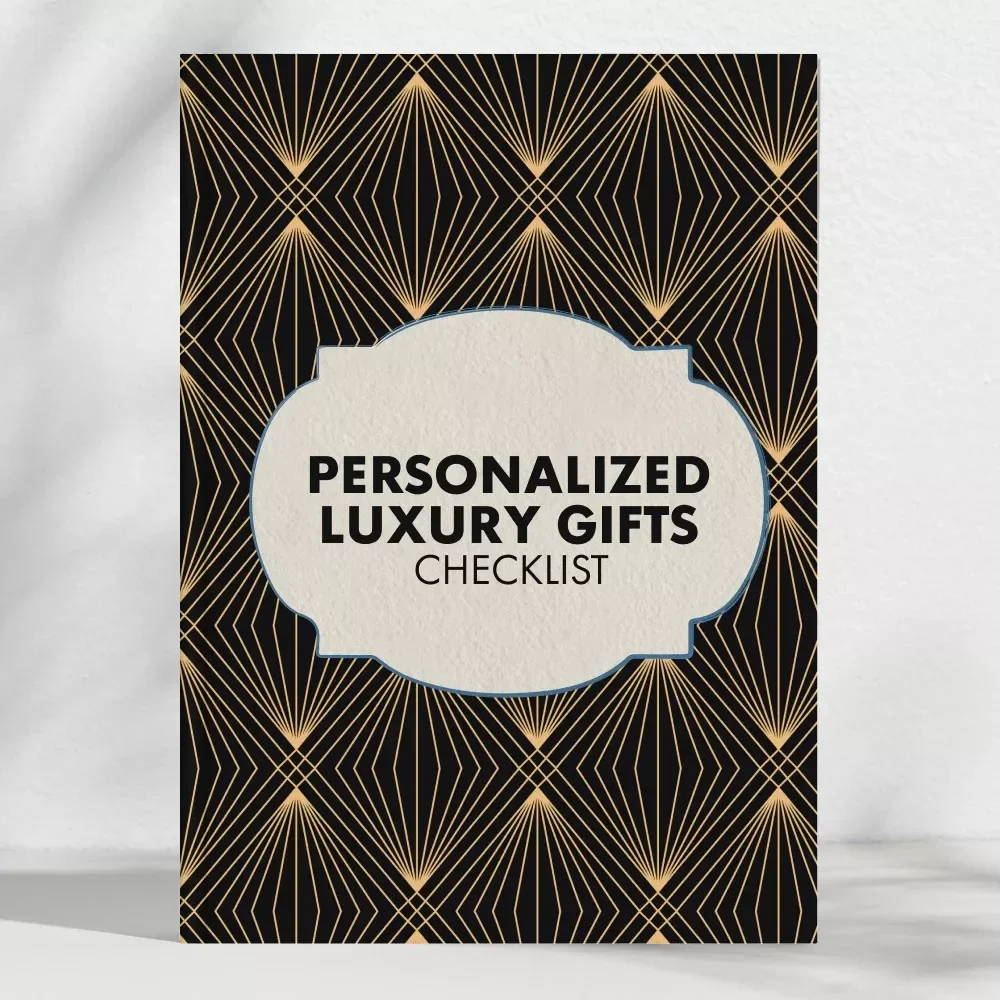 Checklist for Personalized Luxury Gifts | Printable Gift Guide for Sophisticated Shoppers | Digital Download for Choosing Thoughtful & Exclusive Personalized Luxury Gifts