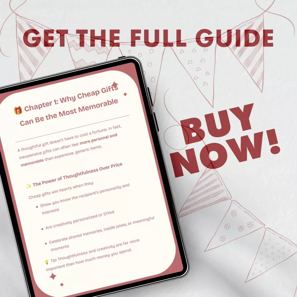 Cheap Birthday Gifts That Delight | Budget-Friendly Gift Ideas Guide | Affordable, Thoughtful, and Creative Presents for Every Personality | Digital Download eBook for Gift Givers