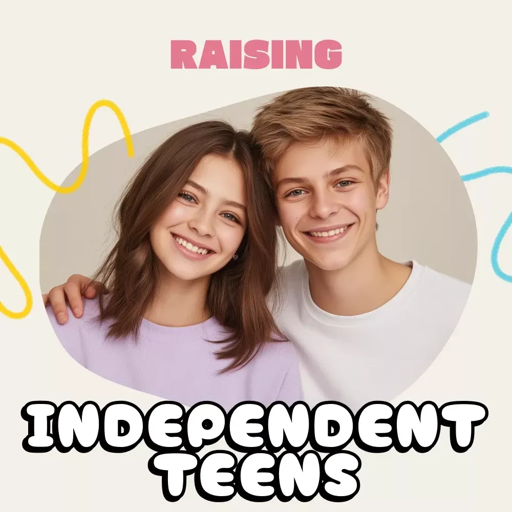 Raising Independent Teens Made Easier | Printable Parenting Checklist for How to Support Your Teen's Independence | Digital Download Guide for Parents