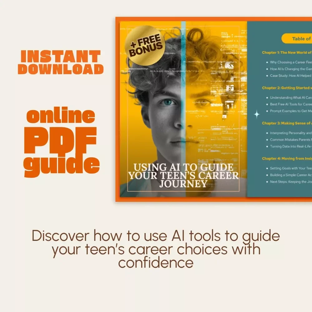 Using AI to Guide Your Teen’s Career Journey | Digital Parenting eBook | AI Career Exploration Guide for Teens