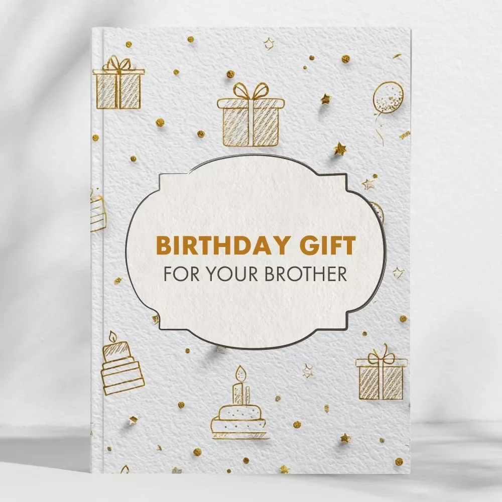 Birthday Gift Checklist for Your Brother | Printable Birthday Gift for Brother | Digital Download Gift Planner | Birthday Gift Ideas for Brother
