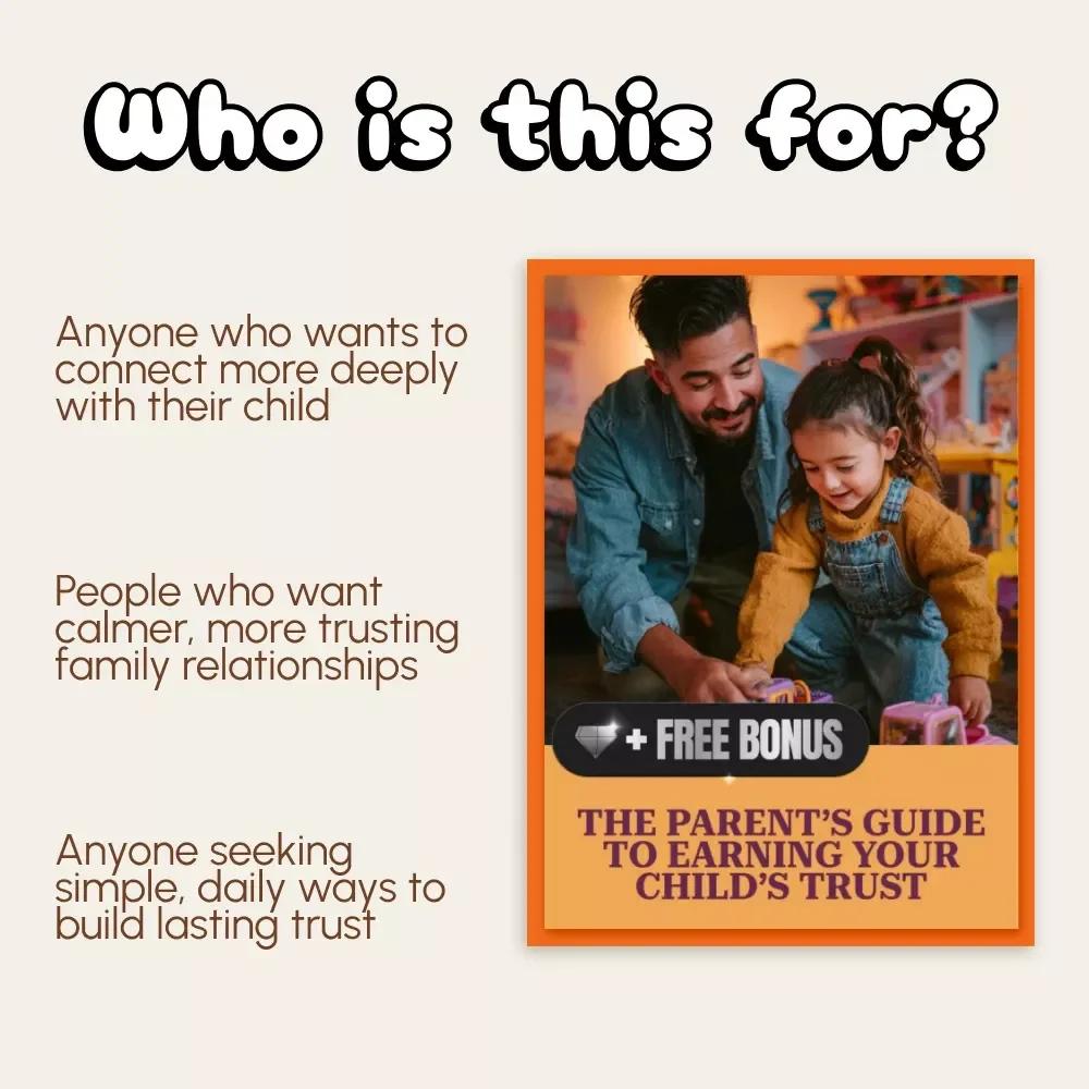 The Parent’s Guide to Earning Your Child’s Trust | Digital Parenting eBook | Building Connection, Communication & Confidence | Printable PDF for Conscious Parents