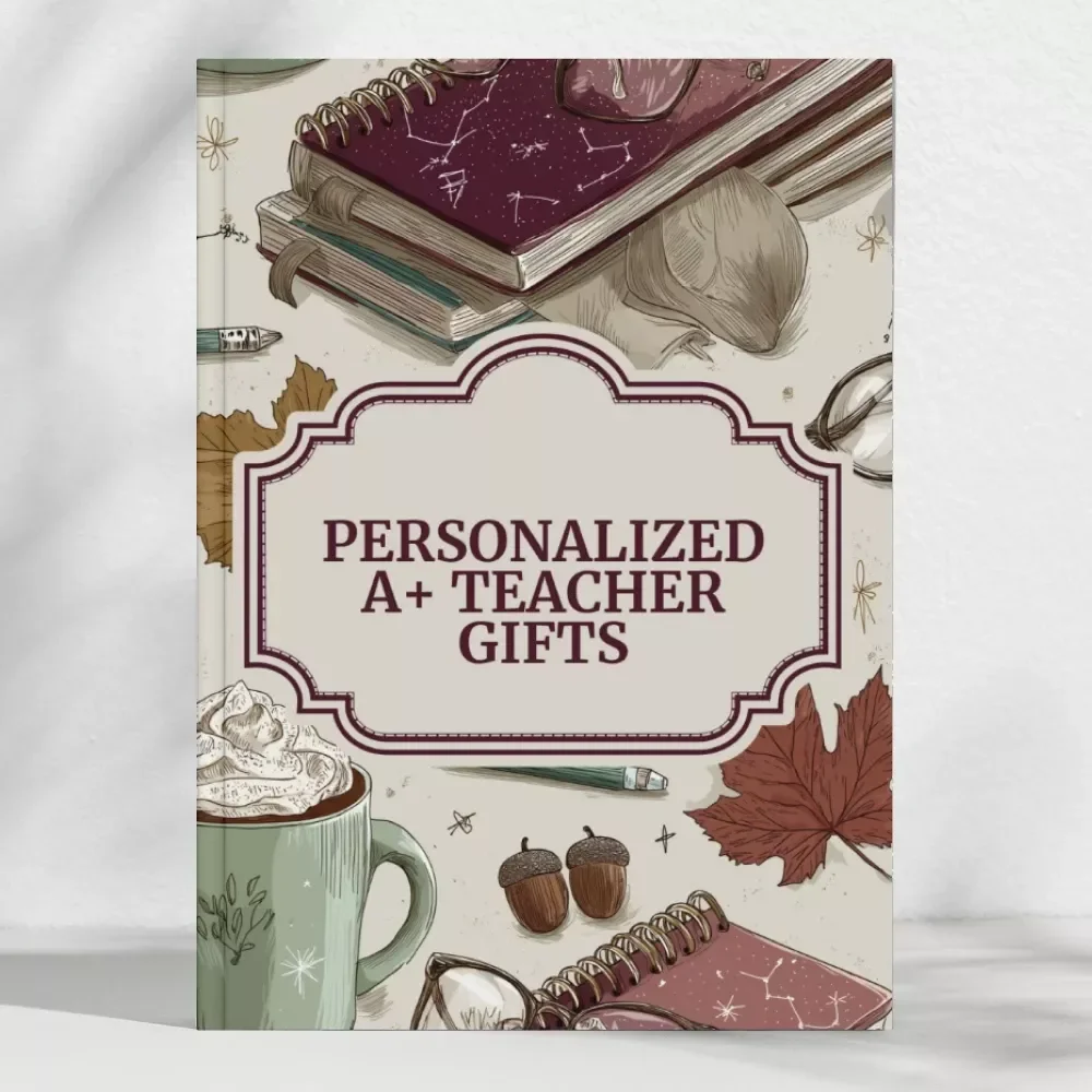 Personalized A+ Teacher Gifts Checklist | Digital Download | Personalized Teacher Gifts Guide for Creative, Thoughtful, and Unique Teacher Appreciation Ideas