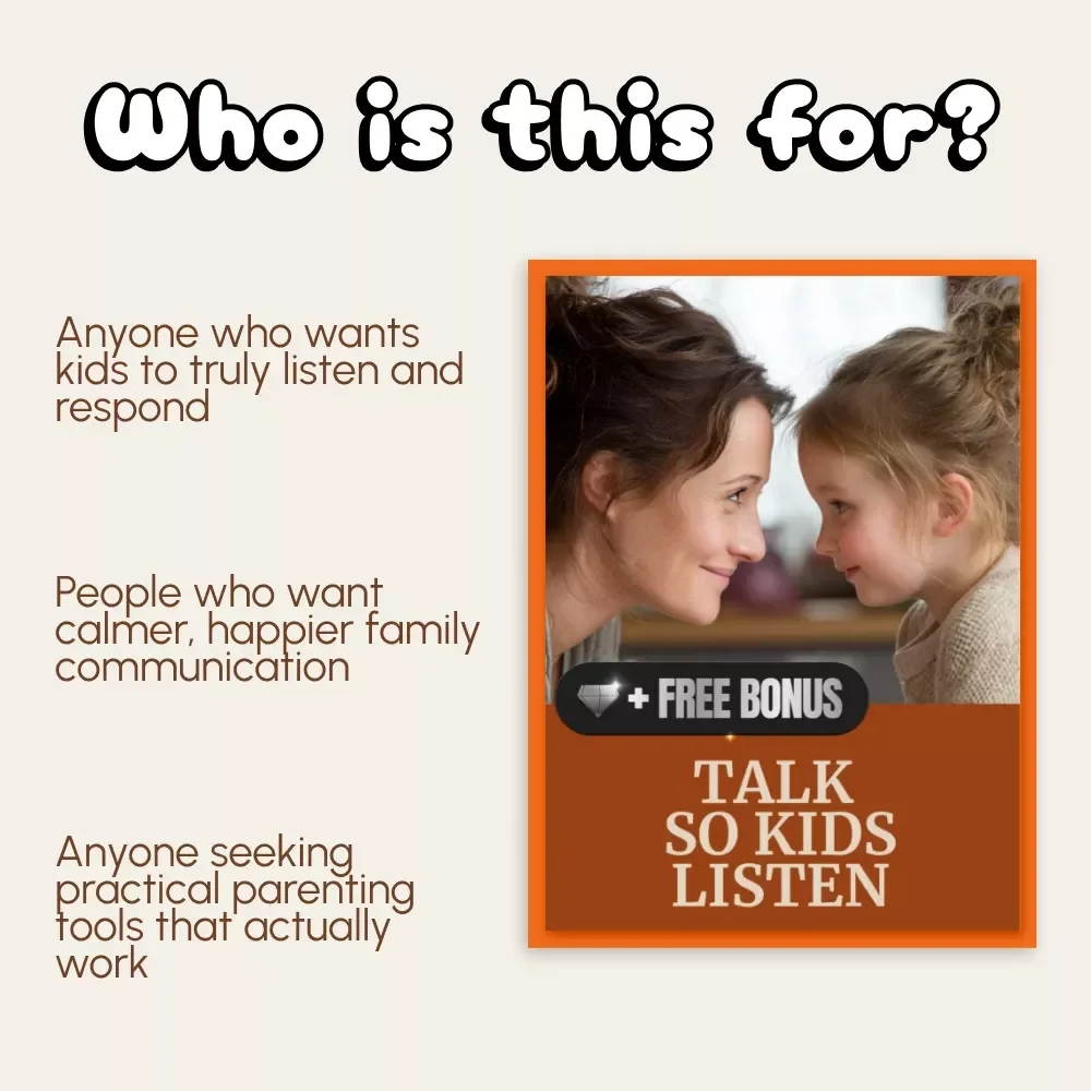Talk So Kids Listen | Digital Parenting Guide for Better Communication | eBook, Printable PDF, Gentle Parenting Resource