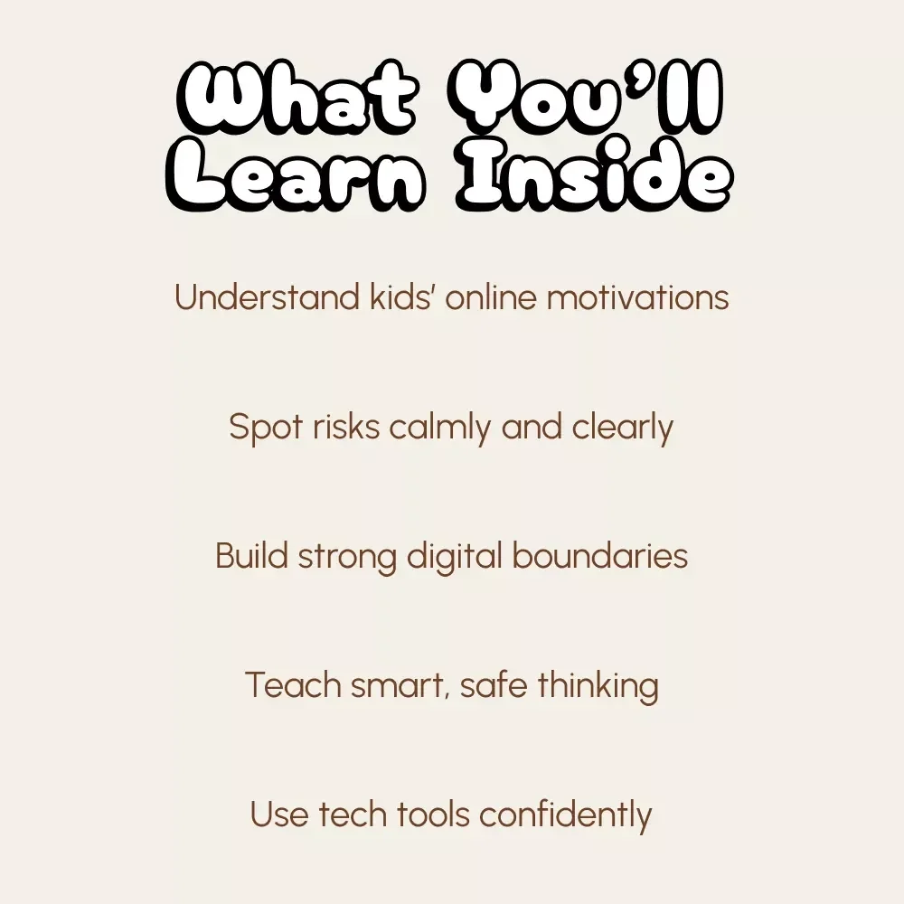 Click Wise: A Parent’s Guide to Navigating Kids’ Online Worlds | eBook for Parents | How to Handle Children's Online Behavior | Digital Parenting Guide