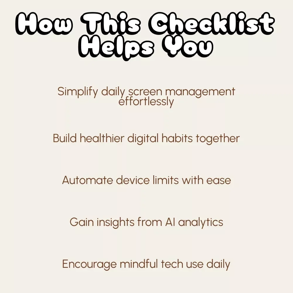Using AI to Set Screen Time Limits for Kids | Digital Parenting Guide, AI Tools for Screen Time Management, Printable Checklist & eBook for Healthy Device Habits