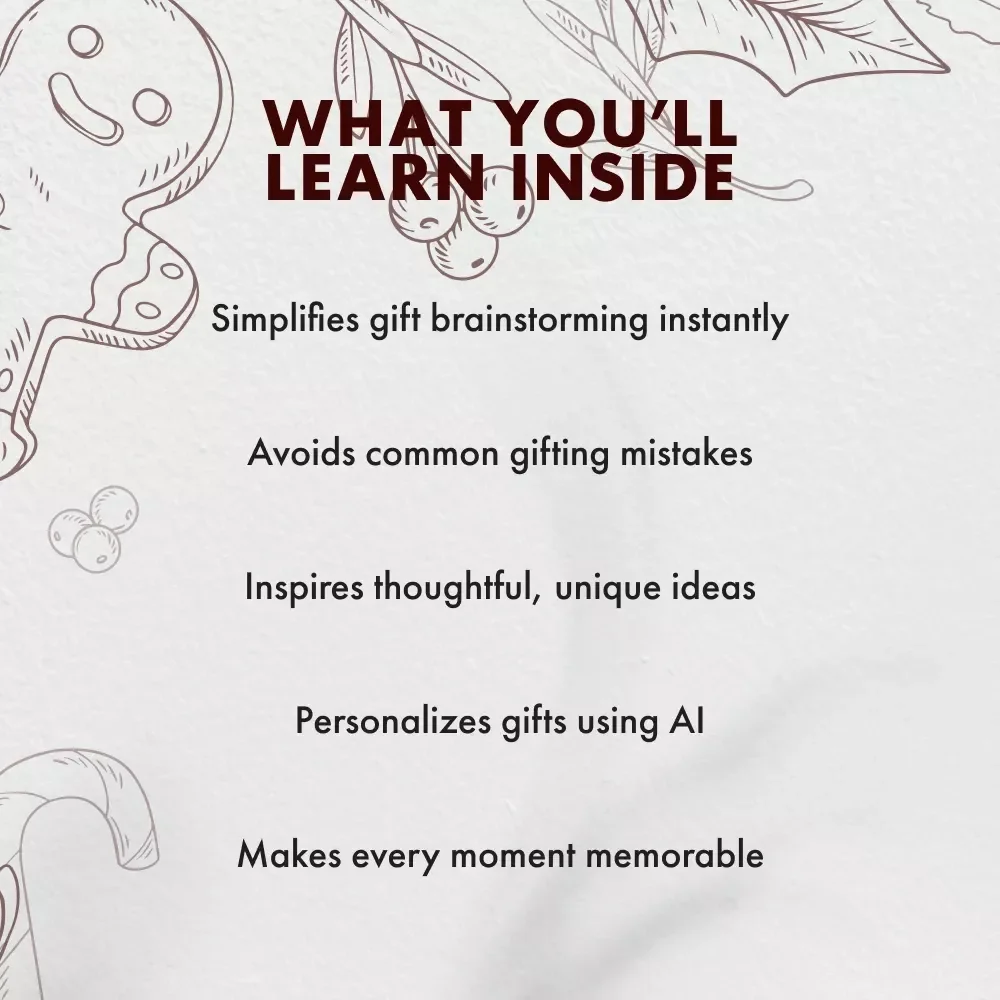 Thoughtful Christmas Gifts for Dad | Digital Gift Guide for Meaningful, Unique & Personalized Christmas Gifts for Dad | AI-Powered Gifting Inspiration eBook