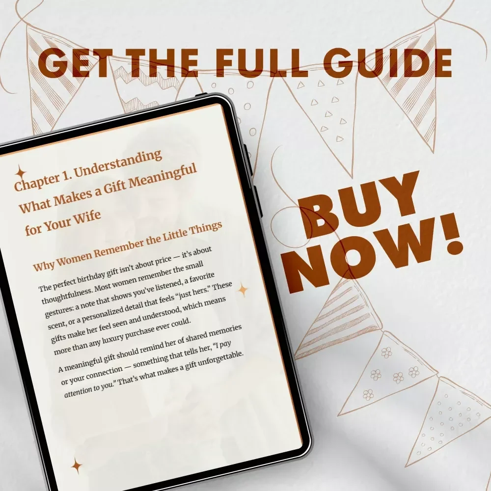 Birthday Gifts Your Wife Will Adore - Ultimate Guide to Wife Birthday Gift Ideas - Digital Download