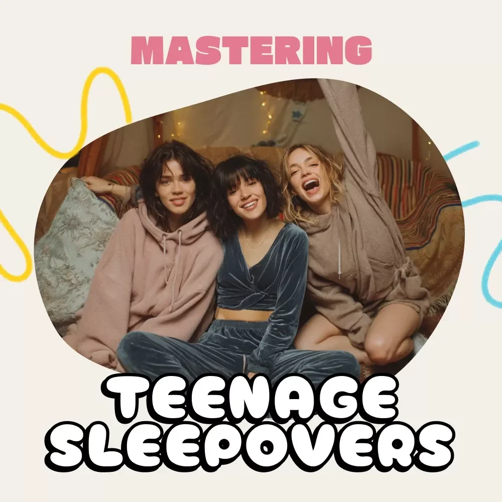 Mastering Teenage Sleepovers | Printable Parenting Guide | Digital Download eBook for Parents | Teen Sleepover Checklist & Hosting Tips