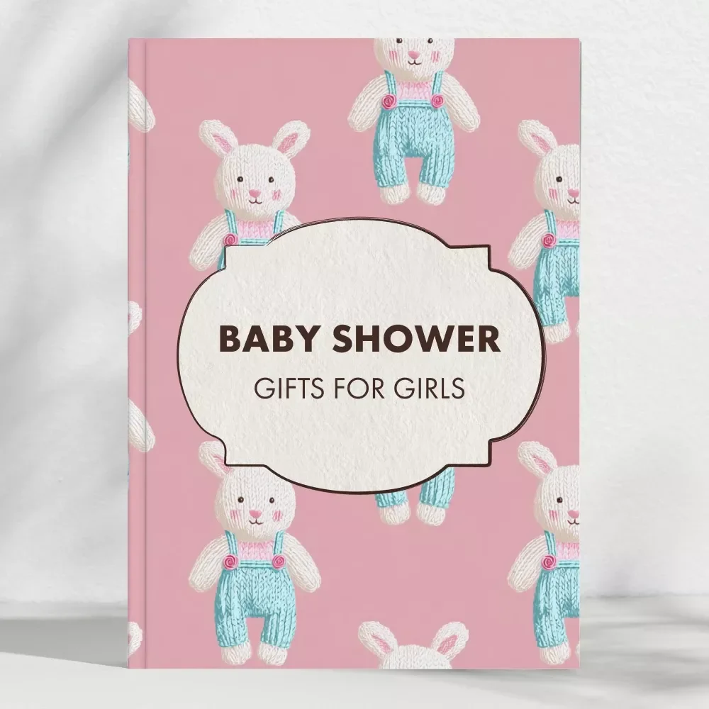 The Baby Shower Gift Checklist for Girls | Printable Digital Download | New Mom Gift Guide, eBook, and Baby Shower Planning Checklist for Thoughtful Gift Ideas