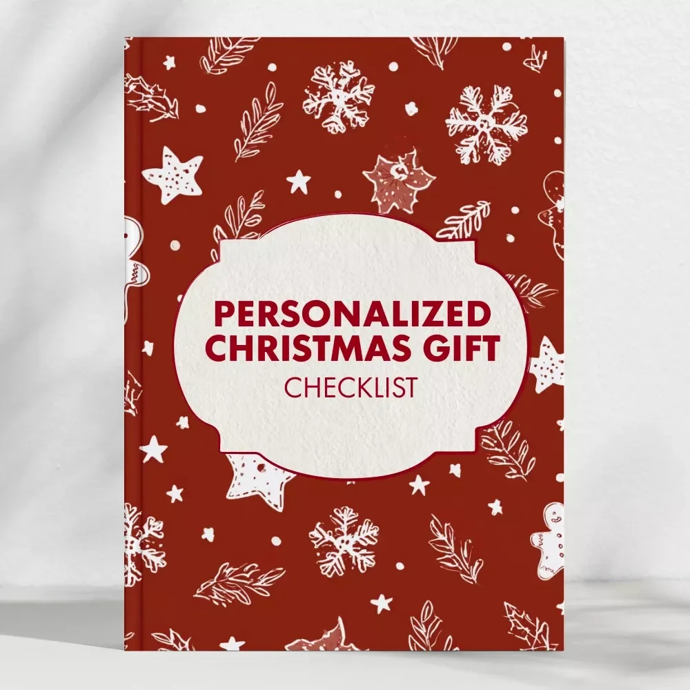 Personalized Christmas Gift Checklist | Printable Holiday Planning Guide for Unique & Sentimental Personalized Christmas Gifts | Digital Download