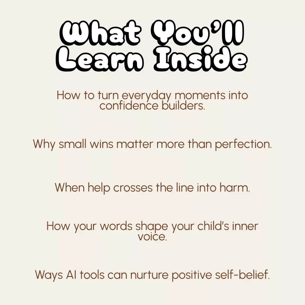 Simple Ways to Build Your Child’s Self-Esteem | Parenting Guide for Confidence & Connection | Digital Download | How to Support Your Child's Self-Esteem eBook