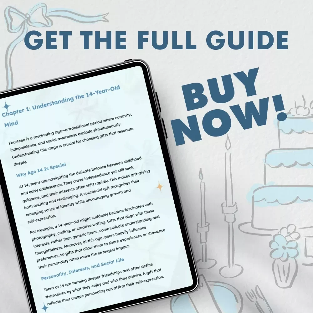 Gift Genius: Smart Gifts for 14-Year-Olds | Ultimate Digital Guide for Creative, Practical & AI-Inspired Gifts | Perfect for Parents, Teens & Gift Givers | gifts for 14 year olds