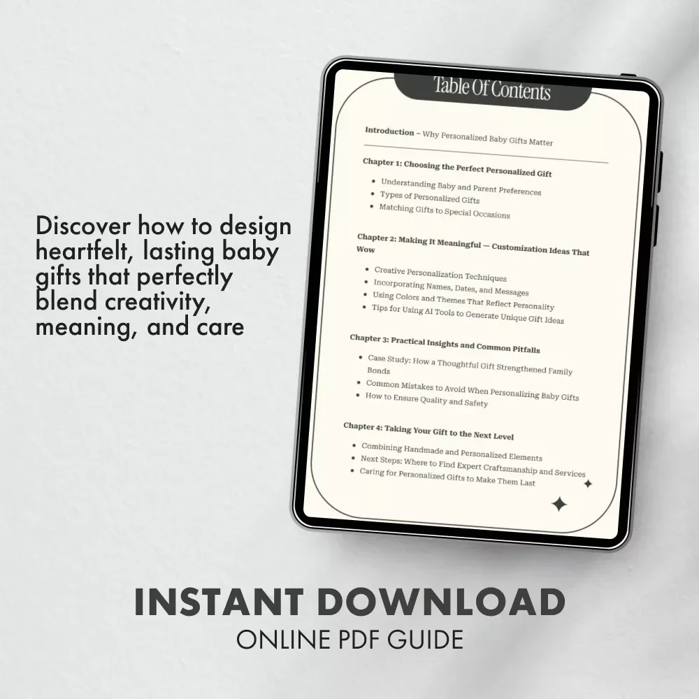 Crafting Personalized Keepsakes for Every Baby | Ultimate Guide to Personalized Baby Gifts, Custom Baby Memory Ideas & Meaningful DIY Inspiration