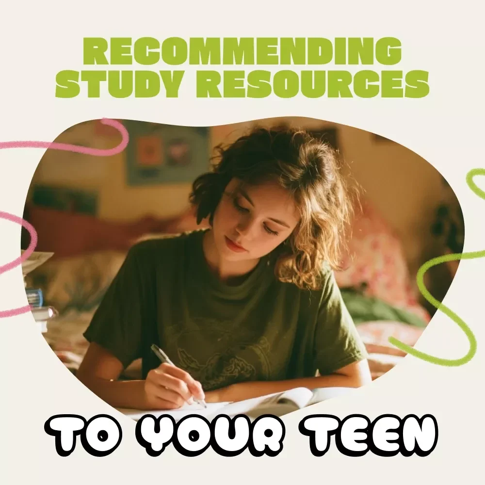 A Fun Checklist for Recommending Study Resources to Your Teen | How to Use AI to Recommend Study Resources for Your Teen | Printable Digital Download for Parents, Educators & Homeschoolers