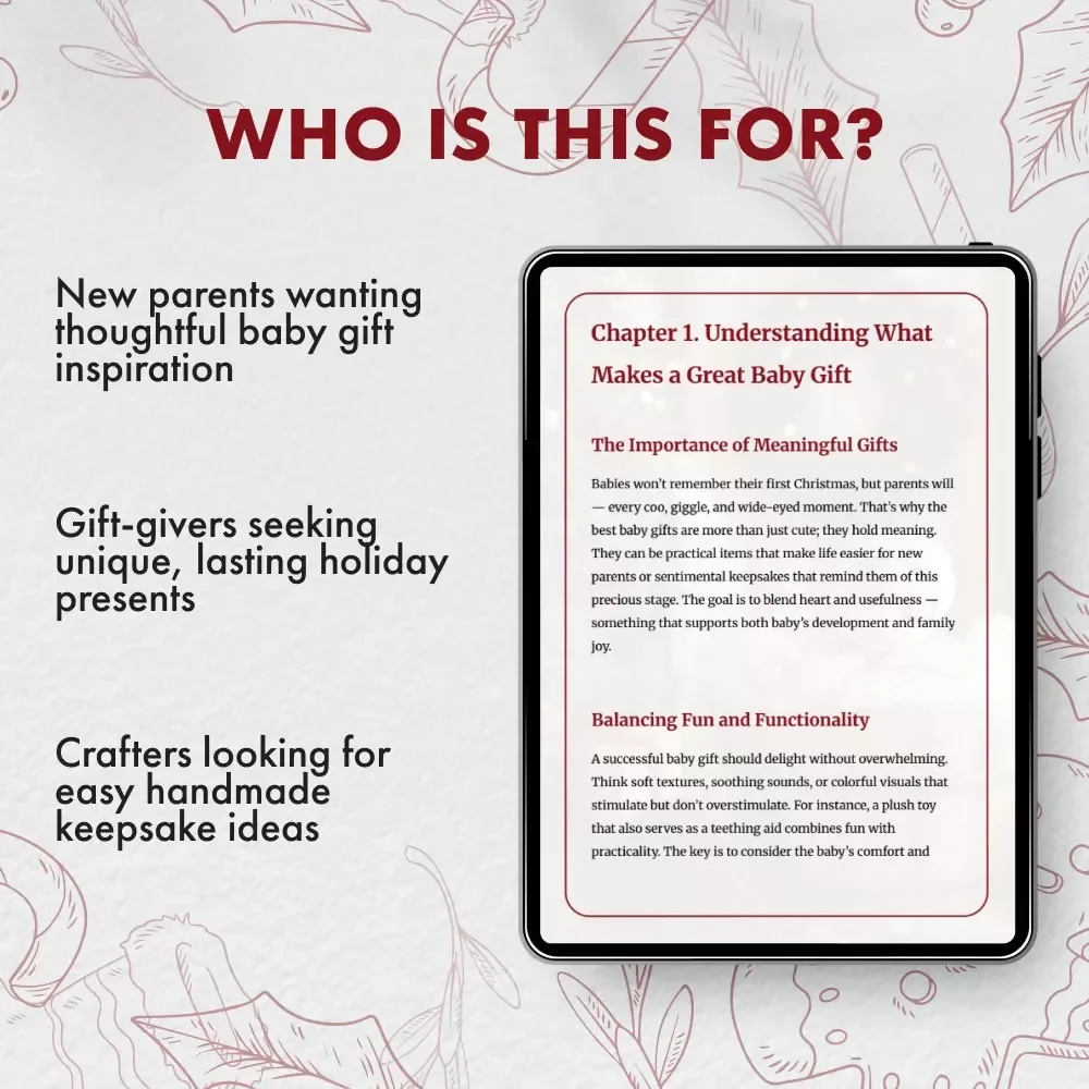 Magical Baby Christmas Gift Guide | Ultimate Baby Christmas Gifts eBook for Parents, Grandparents & Friends | Digital Download Holiday Gift Ideas for Babies