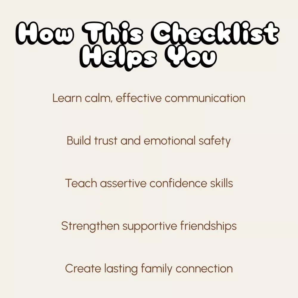 Navigating Bullying with Confidence | Printable Parenting Checklist | How to Talk to Your Child About Bullying | Digital Download Guide for Parents