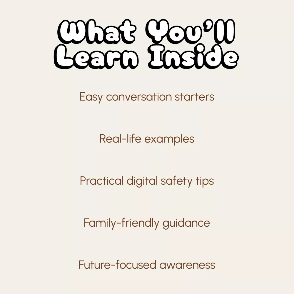 Footprints in the Cloud: A Parent’s Guide to Talking About Digital Footprints | How to Talk to Your Child About Digital Footprints eBook | Printable Family Digital Safety Guide