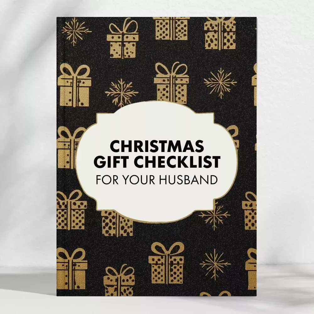 The Ultimate Christmas Gift Checklist for Your Husband | Digital Download | Festive Husband Gift Ideas