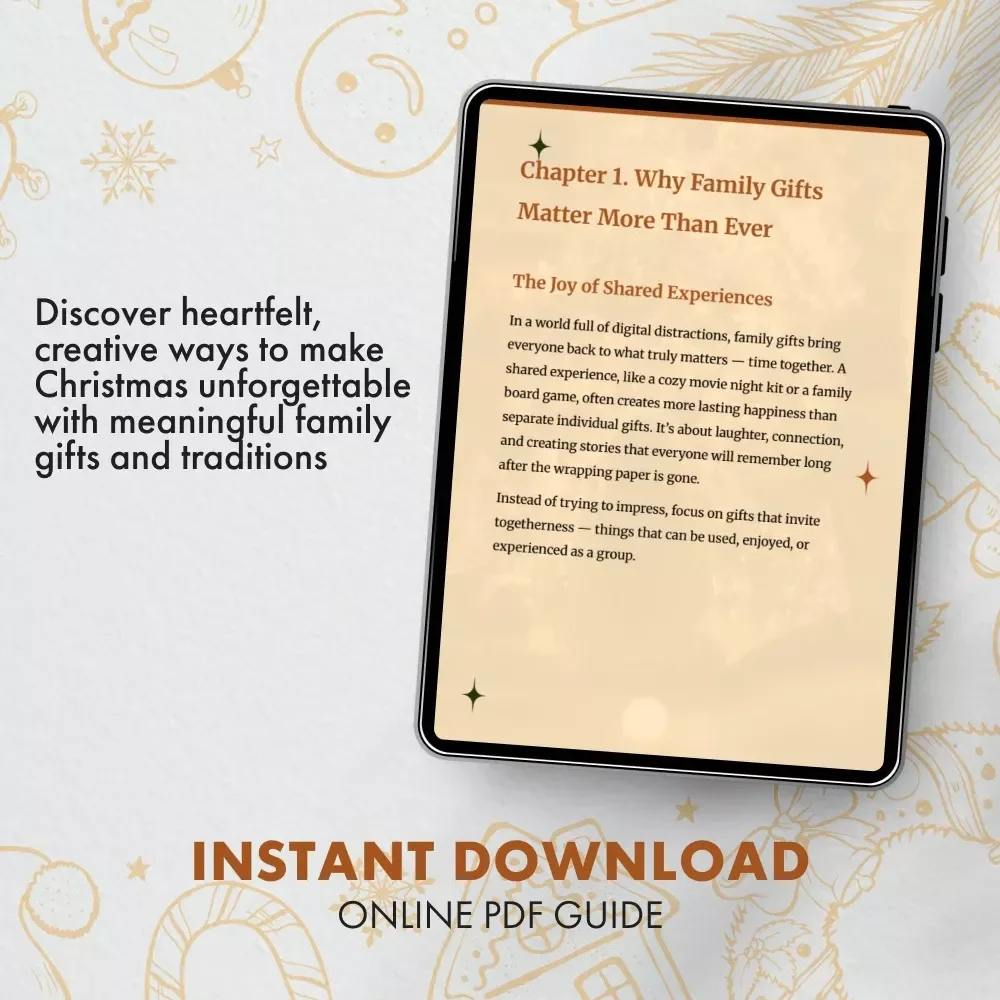 Making Christmas Magical for the Whole Family | Family Christmas Gift Ideas Guide for Heartwarming Shared Moments