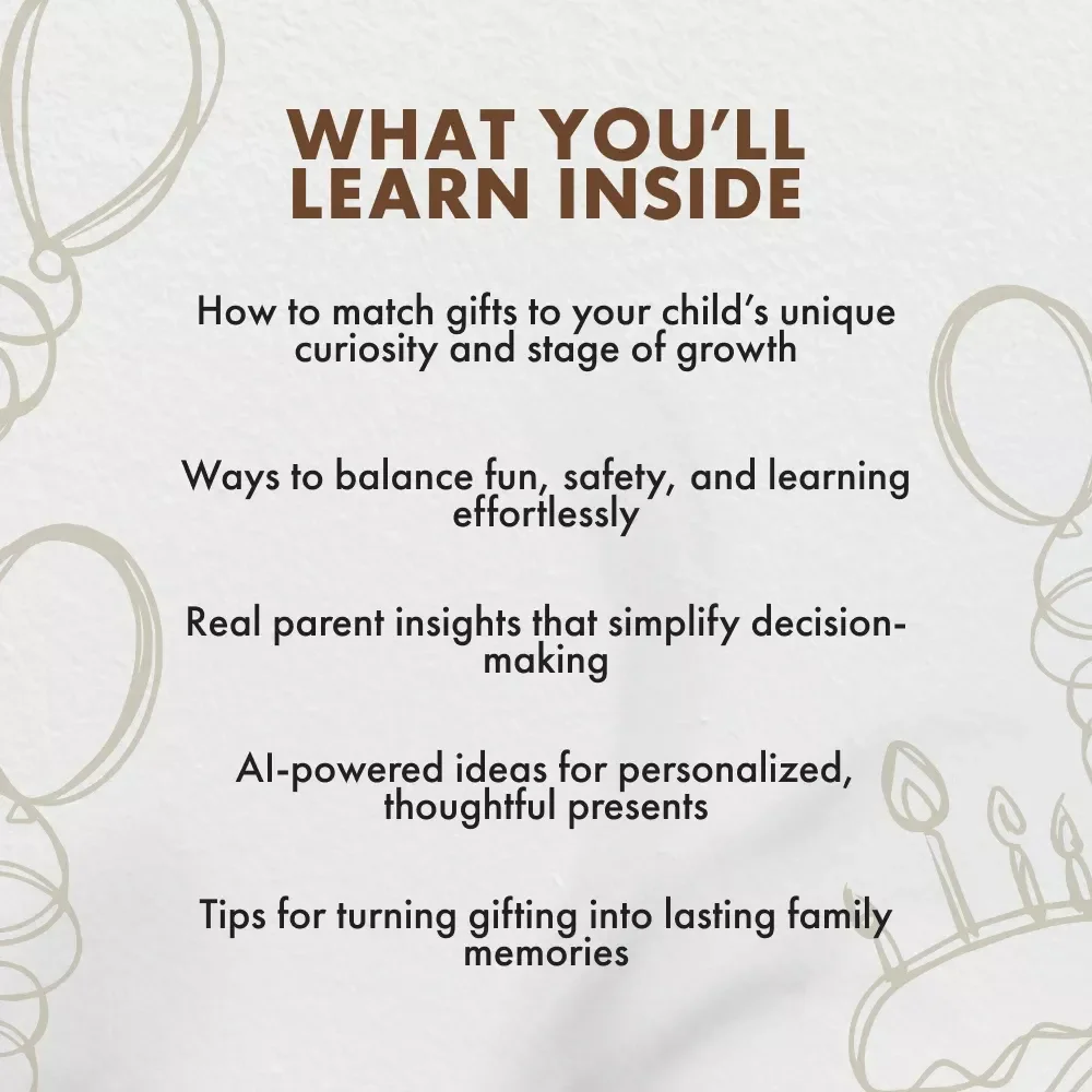 Joyful Growth: Gifts for 3-Year-Olds | The Ultimate Guide to 3 Year Old Birthday Gifts | Digital Download eBook for Parents & Gift-Givers