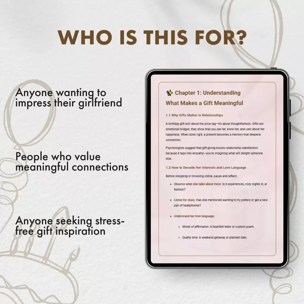 Choosing the Perfect Birthday Gift for Your Girlfriend | Ultimate Digital Guide for Meaningful & Creative Gift Ideas