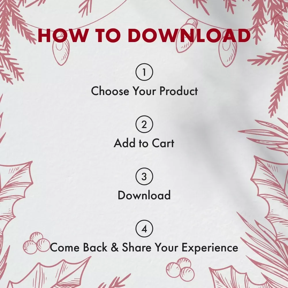 Personalized Christmas Gift Checklist | Printable Holiday Planning Guide for Unique & Sentimental Personalized Christmas Gifts | Digital Download