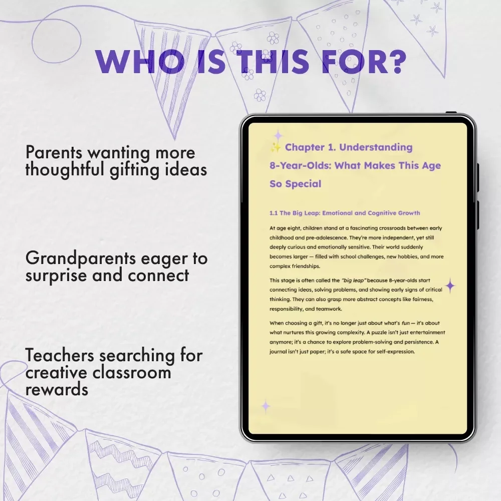 Smart Surprises: Gifts for 8-Year-Olds | Ultimate Digital Guide for Parents & Gift-Givers | Creative, Educational & Fun Gifts for 8 Year Olds