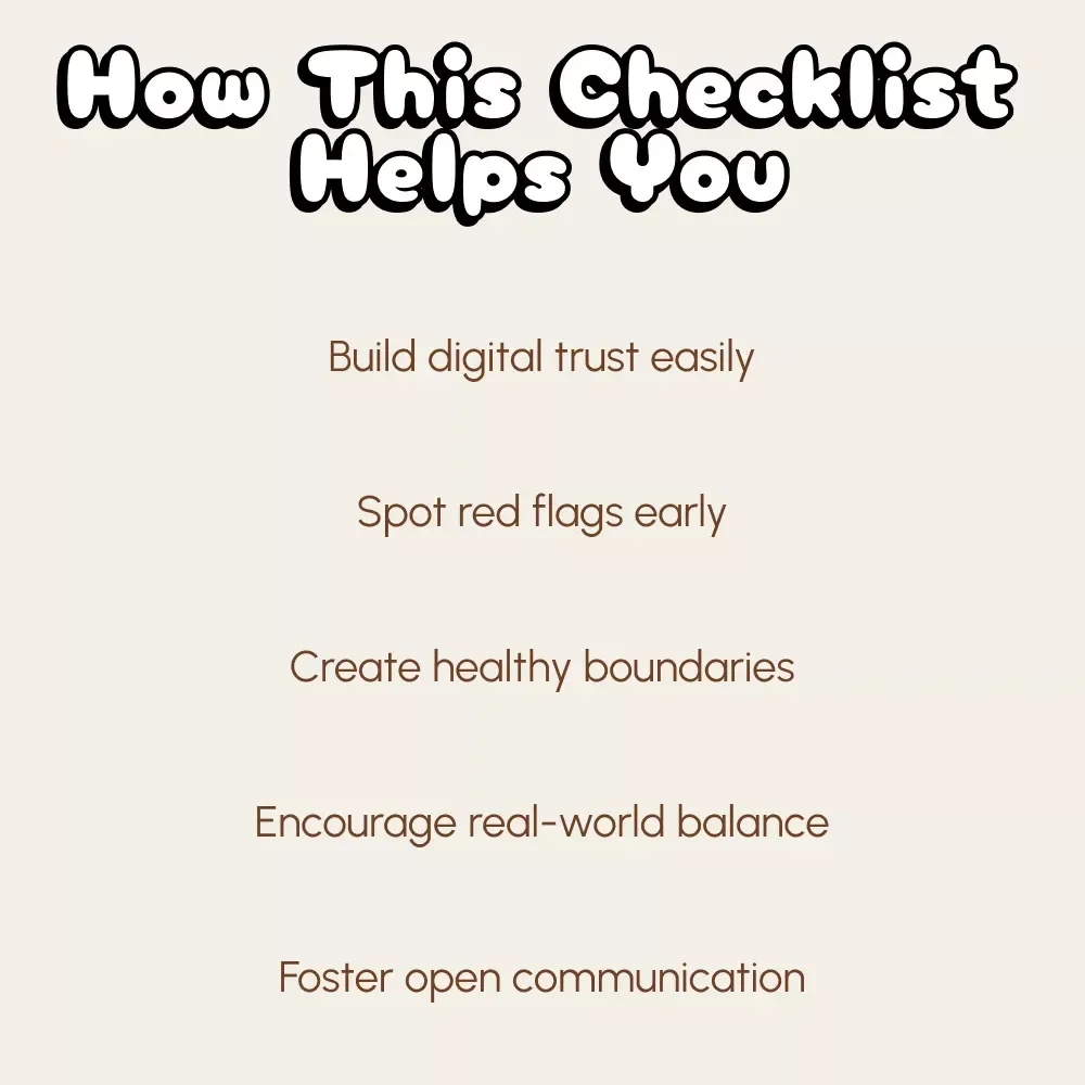 Friendship 2.0: The Parent’s Fun & Smart Checklist for Handling Kids’ Online Relationships | Digital Parenting Guide | How to Handle Children's Online Relationships and Friendships Printable
