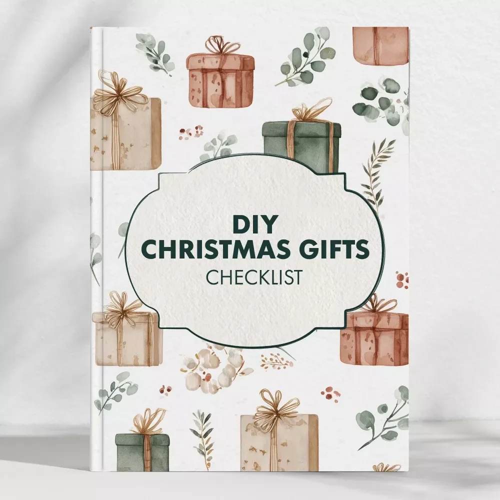 The Ultimate DIY Christmas Gift-Making Checklist | Printable Holiday Planner | Digital Download for Handmade Holiday Gifts | DIY Christmas Gifts Organization Guide